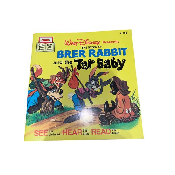 WALT DISNEY STORY OF BRER RABBIT AND THE TAR BABY Book and tape Pete's dragon - Picture 7 of 8